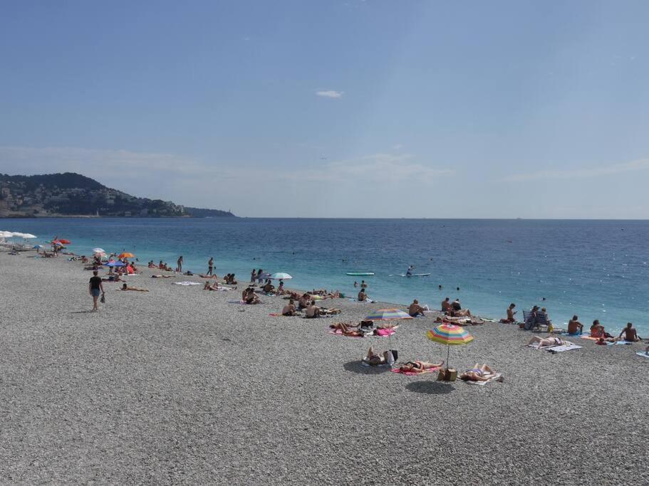 Mediterranee - Un Trois Pieces A Deux Pas De La Plage Nice Bagian luar foto